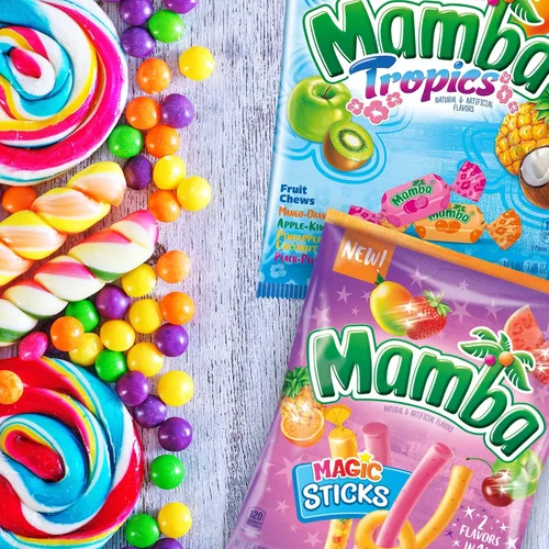 Miniatura 5 de Needzo Ultimate Mamba - Juego de regalo de dulces masticables surtidos con sabor a frutas, dulces masticables envueltos individualmente, surtido