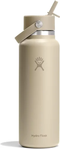 Miniatura 43 de Hydro Flask Botella de agua – Acero inoxidable aislado – Tapa flexible con popote de boca ancha, antiderrames, a prueba de fugas y recargable en 32