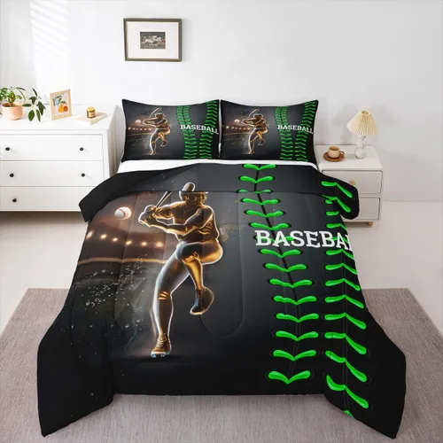 Miniatura 18 de Erosebridal Juego de edredón de bandera estadounidense tamaño individual para niños y adolescentes, juego de ropa de cama de camuflaje, edredón