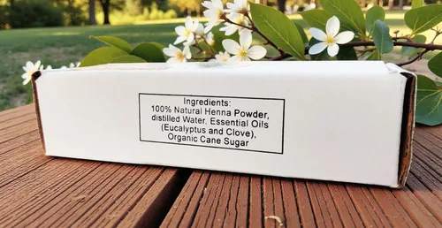 Miniatura 3 de Conos de henna 3 × 30 g Paquete Hechos de hojas de henna 100% naturales Conos prellenos listos para usar Filtrados en 5 etapas para un