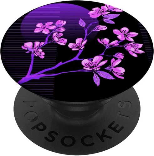 PopGrip intercambiable de flores de cerezo japonés Sakura Sintonal de onda de vapor