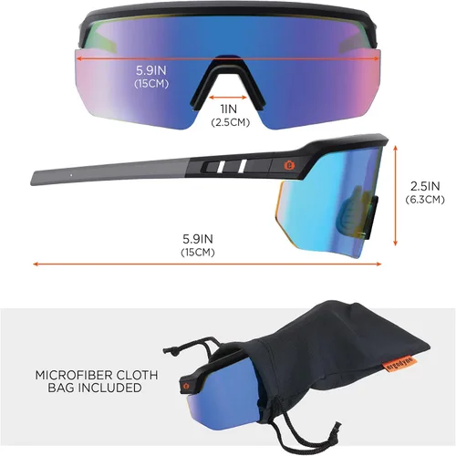 Miniatura 8 de Ergodyne Skullerz AEGIR - Lentes de sol de seguridad antiarañazos