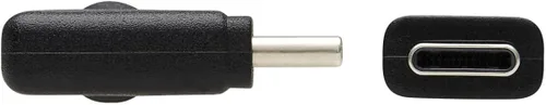 Miniatura 4 de Tripp Lite Cable USB C USB 3.2 Gen 2 en ángulo recto 100W PD Carga M/M 1M (U420-01M-G25ARA)