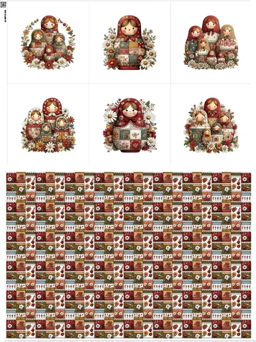Miniatura 108 de Paquete de tela de algodón de color sólido, 50 cuadrados precortados (8 x 8 x 8 pulgadas), 100% algodón, 120 GSM, fabricado en Türkiye