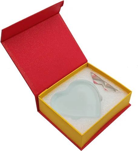 Miniatura 2 de Ismosm Paquete de dos placas de cristal para sublimación, marco de fotos, regalos de sublimación, decoración de mesa de cristal, espacios en blanco