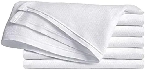 Miniatura 7 de Pañales de tela 100 % algodón prémium para bebé, paquete de 12 reutilizables, lavables a máquina, multiusos, plegado plano, unisex