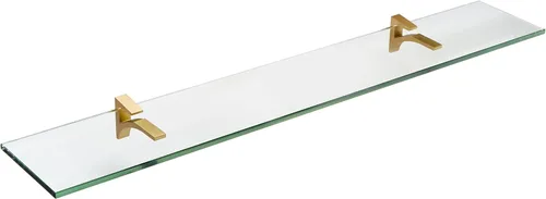 Miniatura 5 de Spancraft Glass C-4.75x12-Estante de vidrio Cardinal cromado, cromado, 4.75" x 12