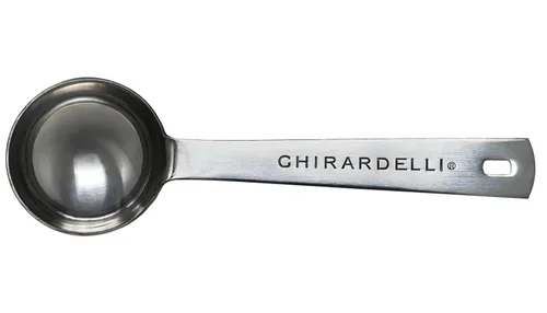 Miniatura 4 de Ghirardelli 1 - Salsas de caramelo y 2 - salsa de caramelo con sal marina, botellas de presión de 16 oz con cuchara barista estampada