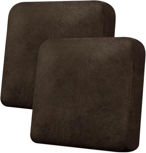 Miniatura 49 de Funda de cojín para sofá con aspecto de cuero, 1 unidad, elástica, para sala de estar, funda de cojín individual para sofá, protector de asiento
