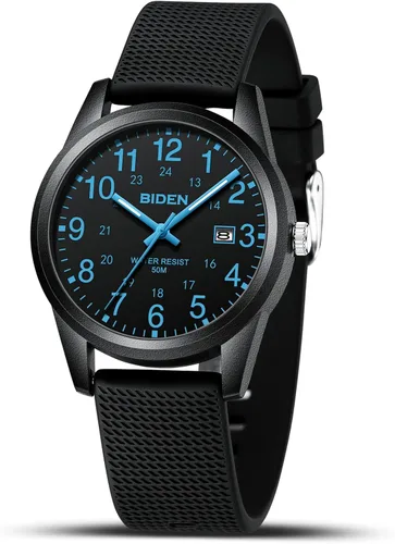 Miniatura 20 de LN LENQIN Relojes para hombre analógicos de cuarzo deportivos unisex, impermeables a 30M, reloj de enfermera para hombres y mujeres, profesionales