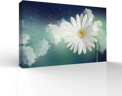wall26 Canvas Wall Art Beautiful Flowers Pictures Home Wall Decorations for Bedroom Living Room Paintings Canvas Prints Framed - 32x48 inches
