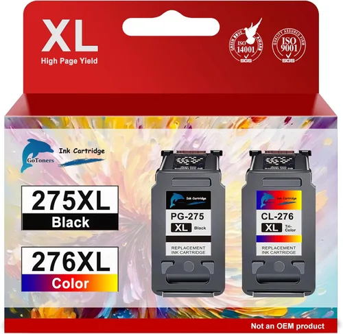 Miniatura 8 de GoToners 275XL 276XL for Cannon 275 and 276 Ink Cartridges Compatible for Canon Ink 275 and 276 Work with PIXMA TS3722 TR4720 TS3720 TS3522 TS3520