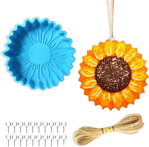 Freshie Molds de silicona, Rifanda Flower Oven Safe Car Freshies Supplies Mold Candle Supplies Molds