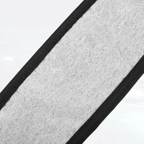 Miniatura 7 de X AUTOHAUX Funda universal elástica extensible para volante, antideslizante, transpirable, microfibra de seda de hielo, protector de volante
