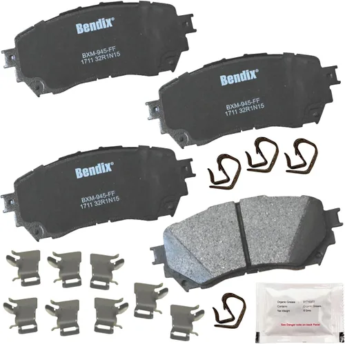 Miniatura 154 de Pastillas de freno delanteras cerámicas Bendix Priority1 CFC2302 para Hyundai Elantra 2021, Sonata 2022-2020, Kia K5 2023-2021
