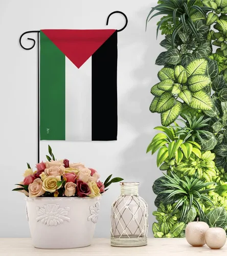 Miniatura 9 de Bandera de Palestina Cementerio Banner de pared Cementerio Decoración de puerta de césped para habitación al aire libre Jardín Póster Bandera