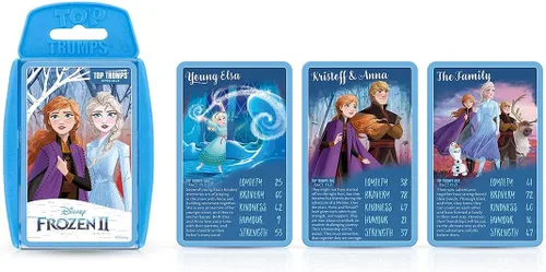 Miniatura 6 de Top Trumps Disney Frozen 2 - Juego de cartas especiales, visita Arendelle y juega con la reina Elsa, Anna, el rey Agnarr, la reina Iduna y Olaf