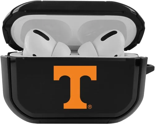 Miniatura 10 de Funda negra duradera para Apple AirPods Pro (1ª/2ª generación) con mosquetón - Alabama Crimson Tide