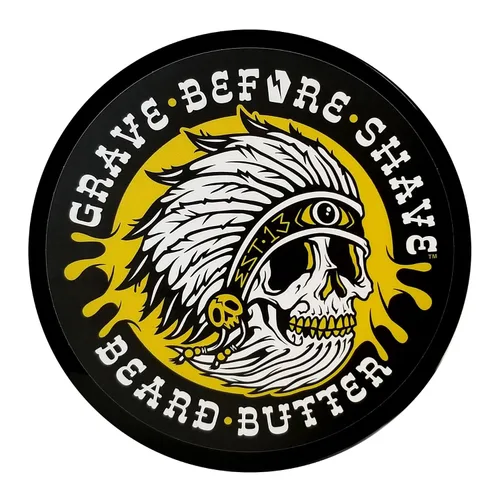 Miniatura 2 de Grave Before Shave Mantequilla para Barba Mezcla de Madera de Teca tarro de 4 onzas