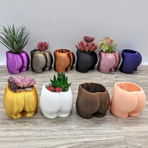 Miniatura 4 de Moldes de maceta de hormigón 3D para suculentas, moldes de silicona, soporte para brochas para bolígrafos, caja de almacenamiento, molde de resina