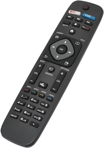 Reemplazo de control remoto aplicable para Philips Smart Ultra HDTV 55PFL5603/F7 55PFK5402/F7 50PFL6602/F7 50PFL5601/F7 75PFL5603/F7 50PFL5903/F7