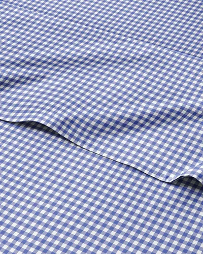 Miniatura 40 de Sábanas con patrón de puntos azules, 1 sábana encimera, 1 sábana bajera y 1 funda de almohada con bolsillos profundos, ropa de cama con estampado