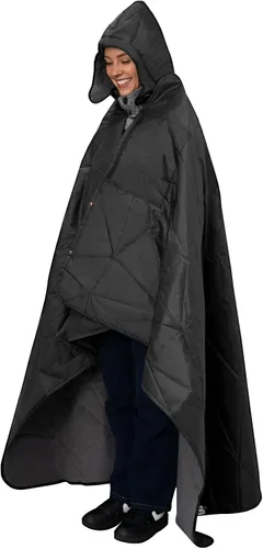 Miniatura 12 de Manta impermeable para exteriores, manta de estadio de forro polar plegable para eventos deportivos al aire libre, campamento, automóvil, mascota