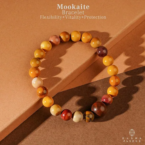 Miniatura 67 de Pulseras de cristal curativo para mujeres y hombres, espiritual, energía positiva y equilibrio, pulseras de cuentas de cristal natural hechas a mano