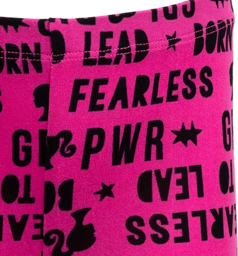 Miniatura 6 de Barbie Conjunto de camiseta y leggings con estampado de volantes, conjunto clásico a juego para niñas