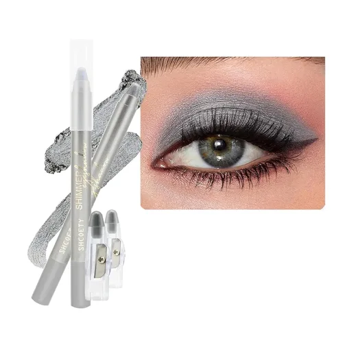Miniatura 9 de Sombra de ojos en barra negra, delineador de ojos iluminador, barra iluminadora de ojos, sombra de ojos cremosa brillante, sombra de ojos Negro #7