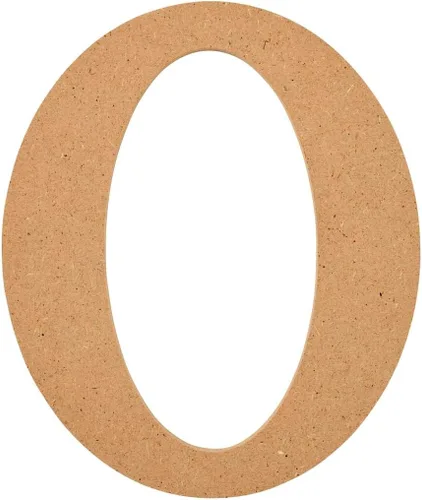 Miniatura 8 de Plaid Letra de madera sin terminar, superficie de madera de 5" perfecta para proyectos de bricolaje, artes y manualidades, 63572