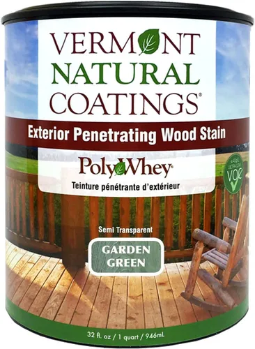 Miniatura 20 de Vermont Natural Coatings PolyWhey - Tinte penetrante exterior - marrón bellota - cuarto de galón marrón (Acorn Brown)