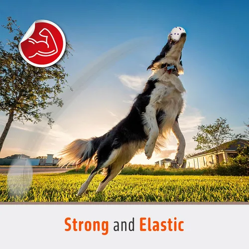 Miniatura 3 de FOFOS Pelotas para perros, juguetes para masticar, pelota de tenis para masticadores agresivos, juguetes molares de dentición, juguete acuático