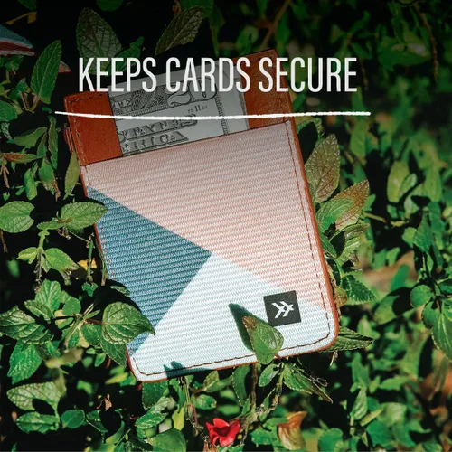 Miniatura 5 de Thread Wallets - Cartera delgada de diseño minimalista con tarjetero vertical.
