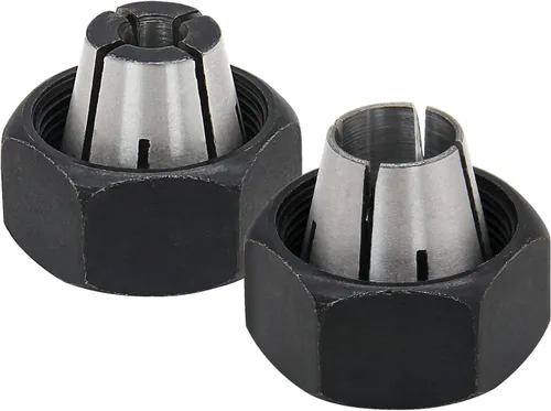 Kit de Pinzas para Router Thaekuns 42999 1/4" y 42950 1/2" Compatible con Modelos PORTER CABLE - Pack de 2