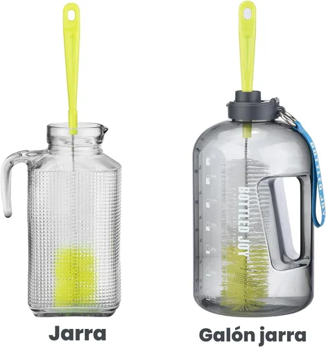 Miniatura 6 de ALINK Limpiador de cepillo de botellas de 16 pulgadas de largo para lavar vino/cerveza/pozo deportivo/termo/vidrio, comedero de colibrí y botellas