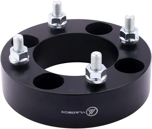 Miniatura 8 de Espaciadores de rueda forjados en negro para ATV UTV 4x110 de 1.5 pulgadas con pernos 10x1.25 compatibles con Honda Suzuki-Yamaha-Kawasaki de 4 lugs