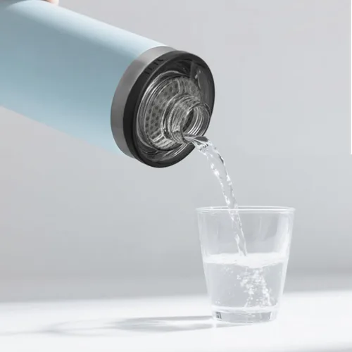 Miniatura 8 de Tapón para fruta y hielo sin atragantamiento para botellas YETI Bottle Rambler con tapa Chug de filtro 18,26,36,46,64OZ, tapón colador de hielo