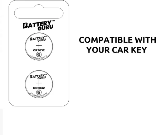 Miniatura 4 de Batería de repuesto para Toyota Tacoma (2005-2023 Tacoma Smart Key Battery CR2032 3V paquete de 2) alimentado por BatteryGuru