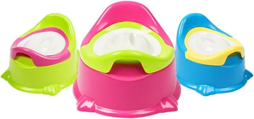 Miniatura 2 de FOMIYES Silla de entrenamiento para ir al baño para niños y niñas, asientos de orinal portátiles para bebés, inodoro antideslizante con recipiente