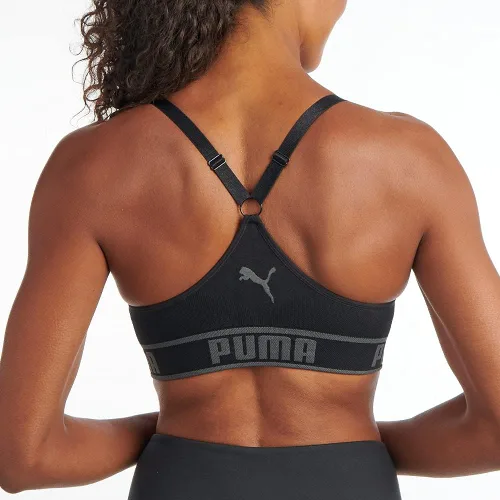 Miniatura 2 de PUMA - Brasier deportivo sin costuras para mujer
