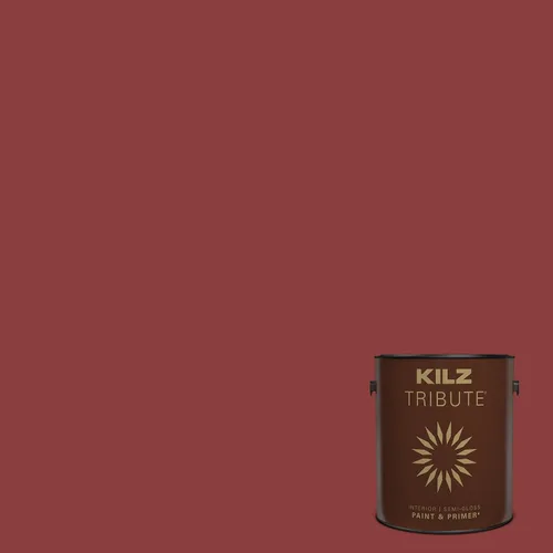 Miniatura 89 de KILZ TRIBUTE Pintura e imprimación en uno, para interiores, semibrillante, Almost Sage, 1 galón