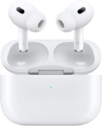 Apple AirPods Pro de 2ª generación con funda de carga MagSafe inalámbrica (USB-C) con Apple de garantía limitada de 1 año (clásico)