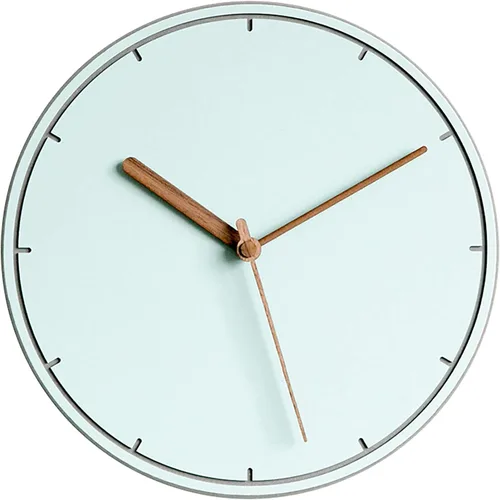 Miniatura 6 de Stephanie Imports Reloj de pared silencioso minimalista moderno colección azul pastel