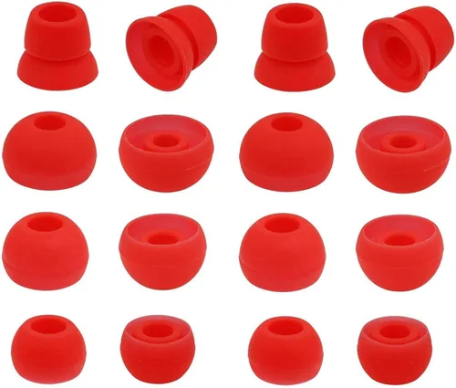 Miniatura 4 de Zotech 8 pares (16 unidades) de puntas de repuesto para auriculares estéreo inalámbricos Beats Powerbeats3 - Pequeño, mediano, grande y doble brida