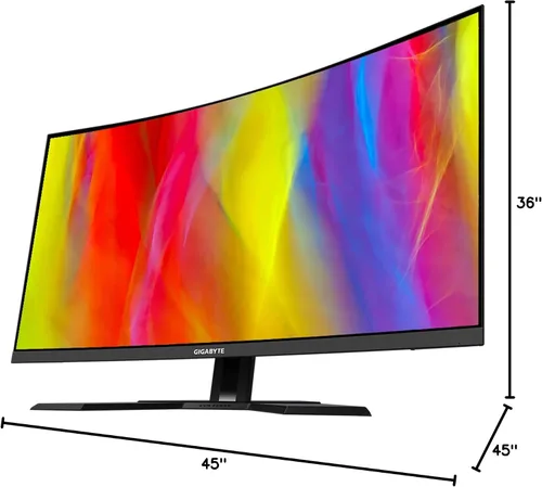 Miniatura 9 de GIGABYTE M32UC Monitor curvo de juego de 32" 144Hz (160Hz OC) 4K UHD, SS VA, pantalla de 3840x2160, tiempo de respuesta de 1ms (MPRT), 1 DisplayPort