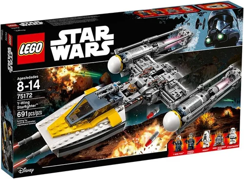 Miniatura 5 de LEGO Star Wars Starfighter 75172 juguete Star Wars con alas en Y