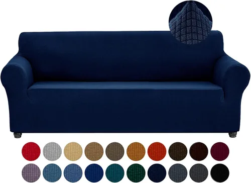Miniatura 43 de Joccun Funda Elástica para Silla Sofá, Funda de Sofá de 1 Pieza Tela Jacquard de Spandex con Parte Inferior Elástica, Protector de Muebles Lavable