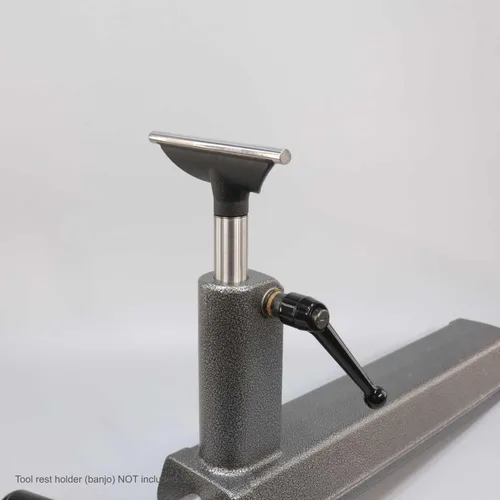 Miniatura 7 de Hurricane Turning Tools, Soporte para herramientas de 6 pulgadas con varilla de acero endurecido para torno de madera, poste de 1 pulgada