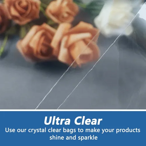 Miniatura 3 de WEPOLY - Bolsas de celofán pequeñas transparentes de 4 x 6 pulgadas (100 unidades) - Bolsas de polietileno de plástico para violonchelo